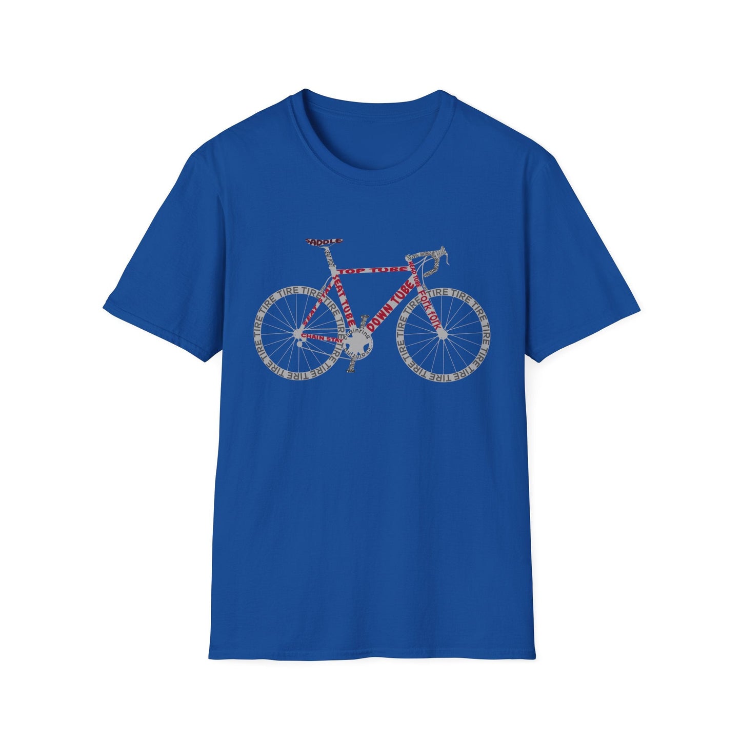 Road Bike Anatomy T-Shirt