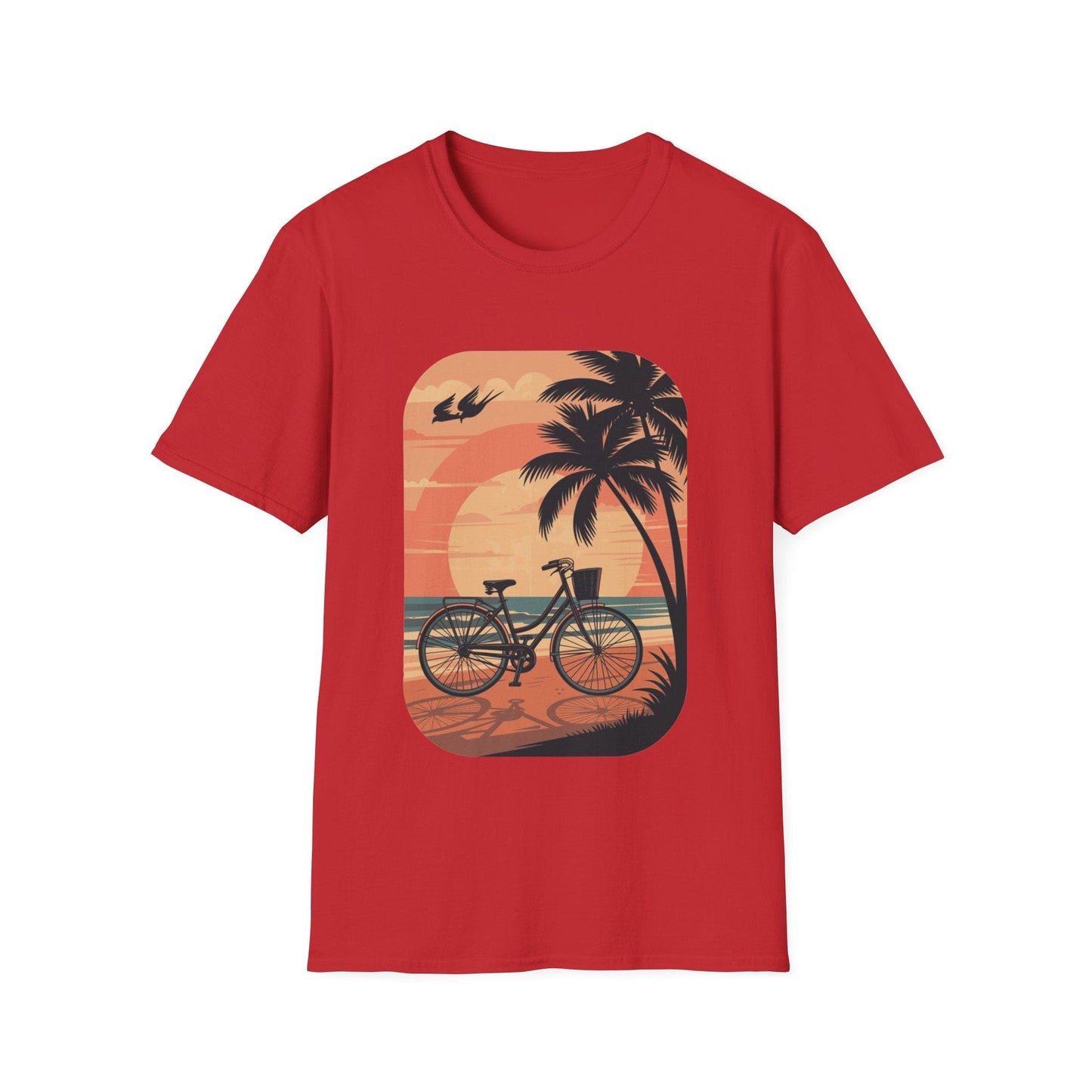Bicycle on the Beach at Sunset