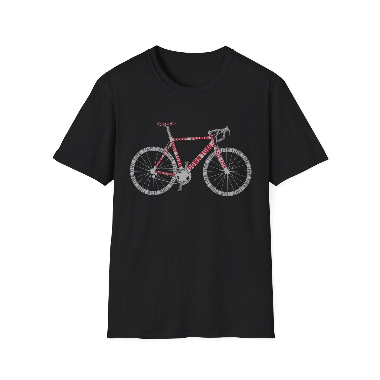 Road Bike Anatomy T-Shirt