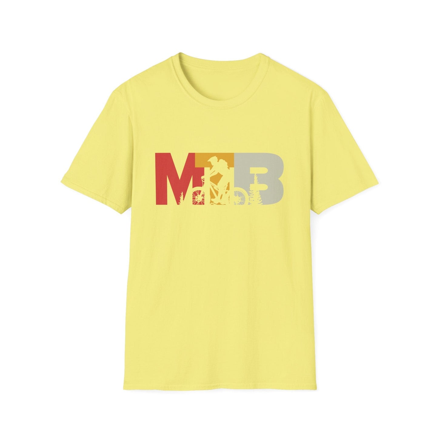 MTB Typography Silhouette