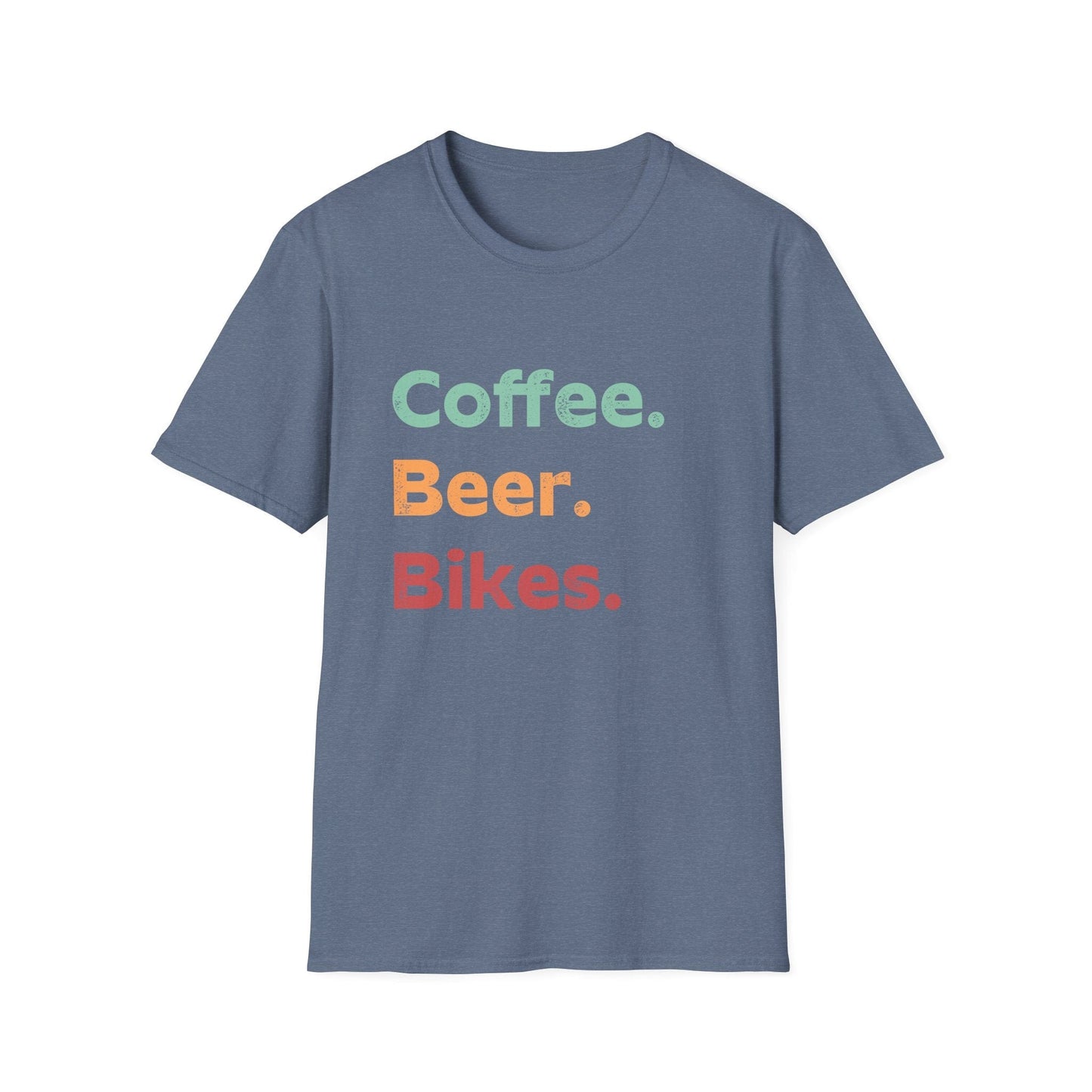 "Coffee. Beer. Bikes" T-Shirt