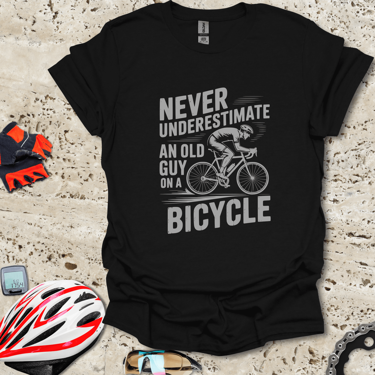 Never Underestimate an Old Guy on a Bicycle