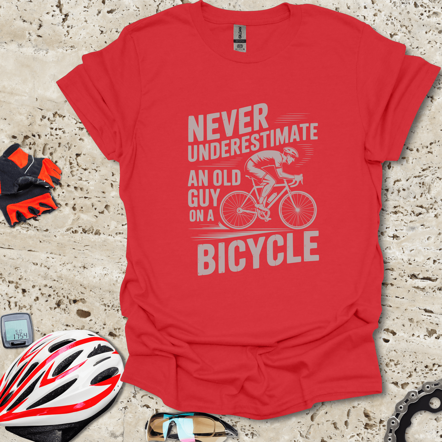 Never Underestimate an Old Guy on a Bicycle