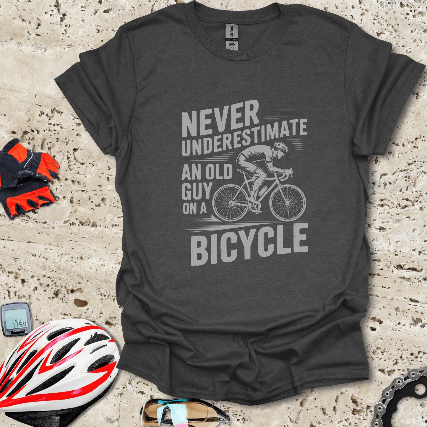 Never Underestimate an Old Guy on a Bicycle