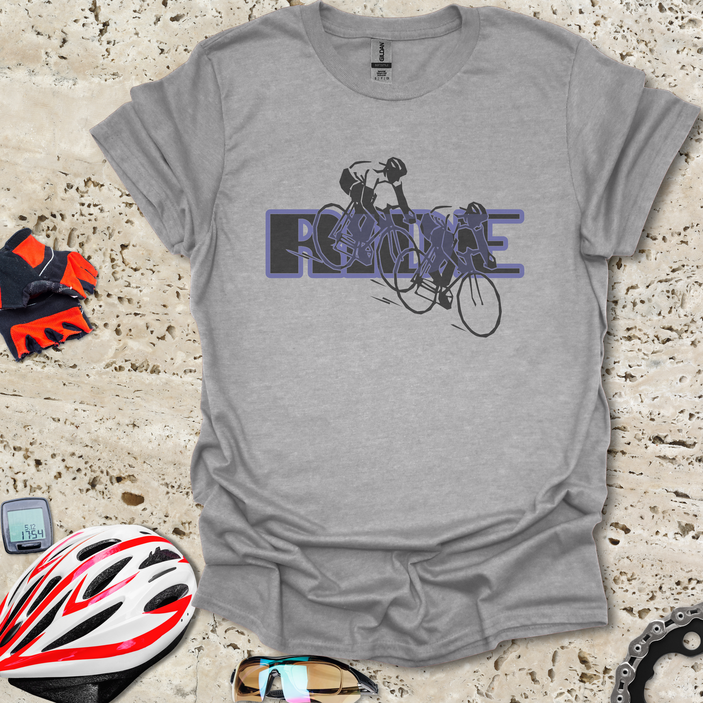 RIDE - Cycling Silhouette