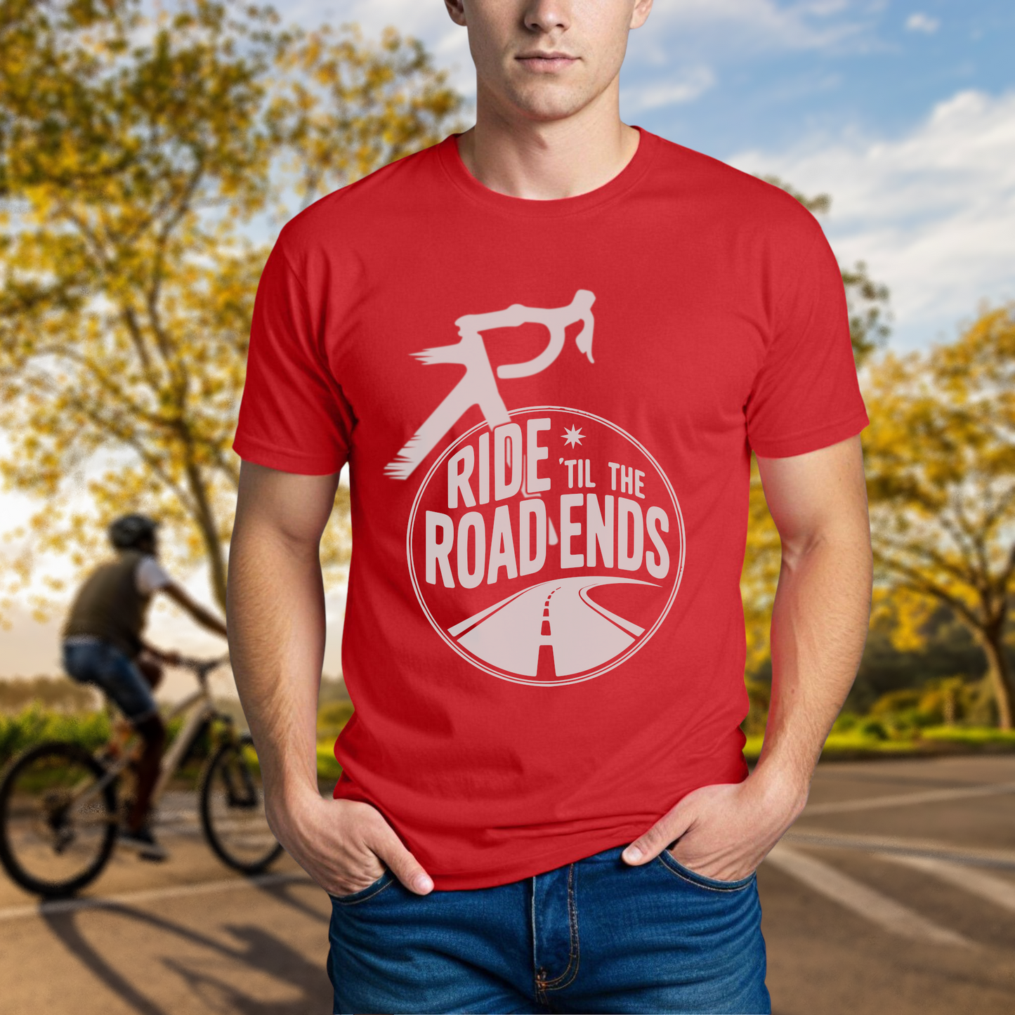 Ride 'Til the Road Ends Tee - Chainline Collective