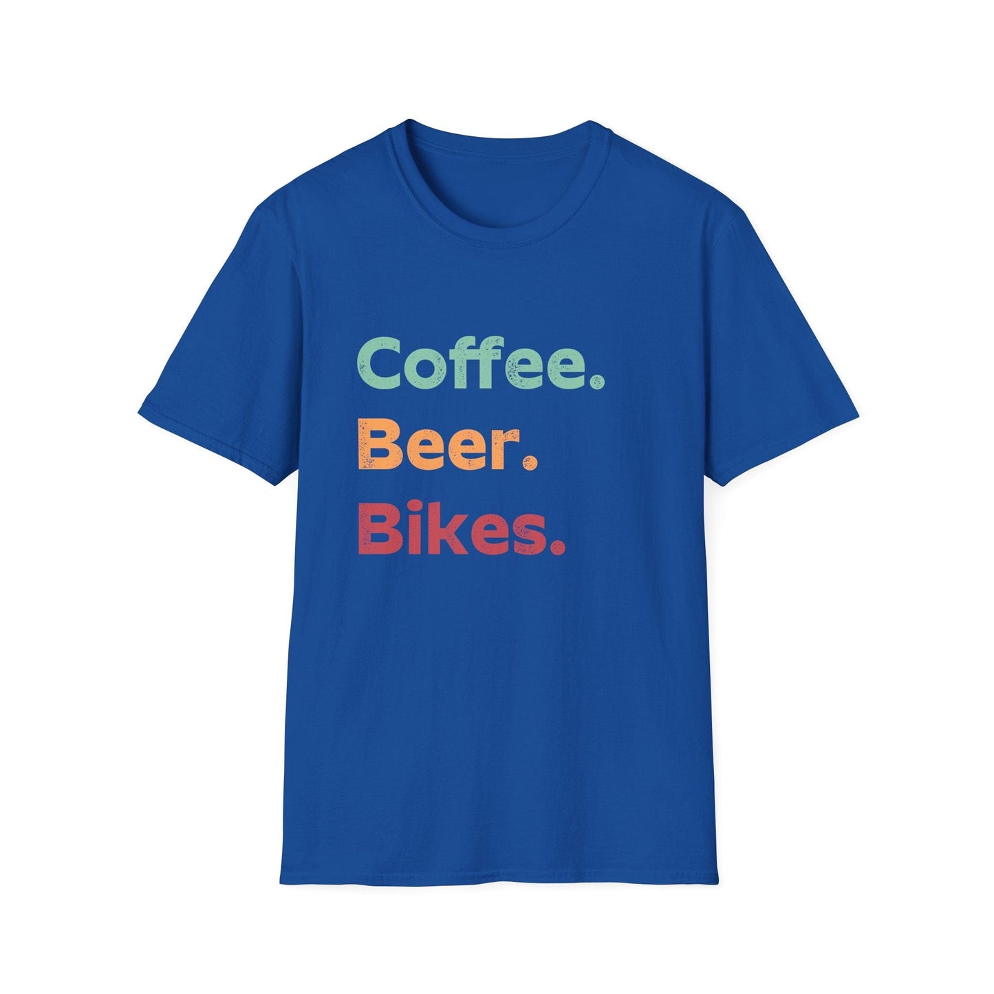 "Coffee. Beer. Bikes" T-Shirt