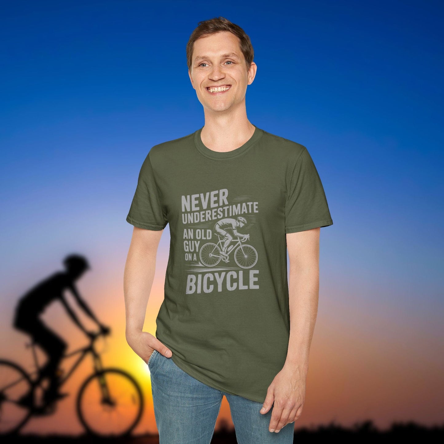 Never Underestimate an Old Guy on a Bicycle