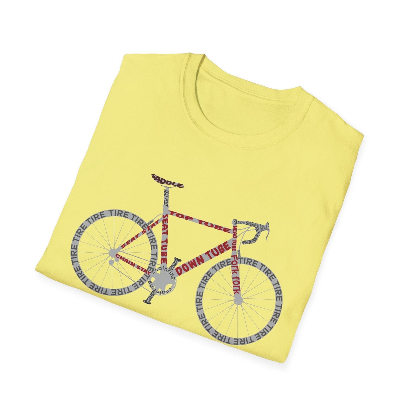 Road Bike Anatomy T-Shirt