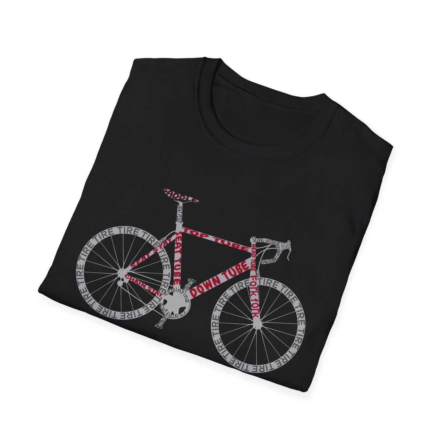 Road Bike Anatomy T-Shirt