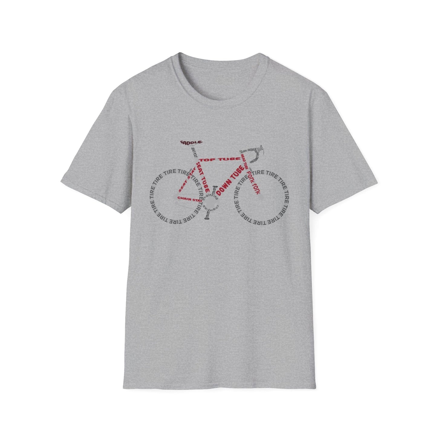 Road Bike Anatomy T-Shirt