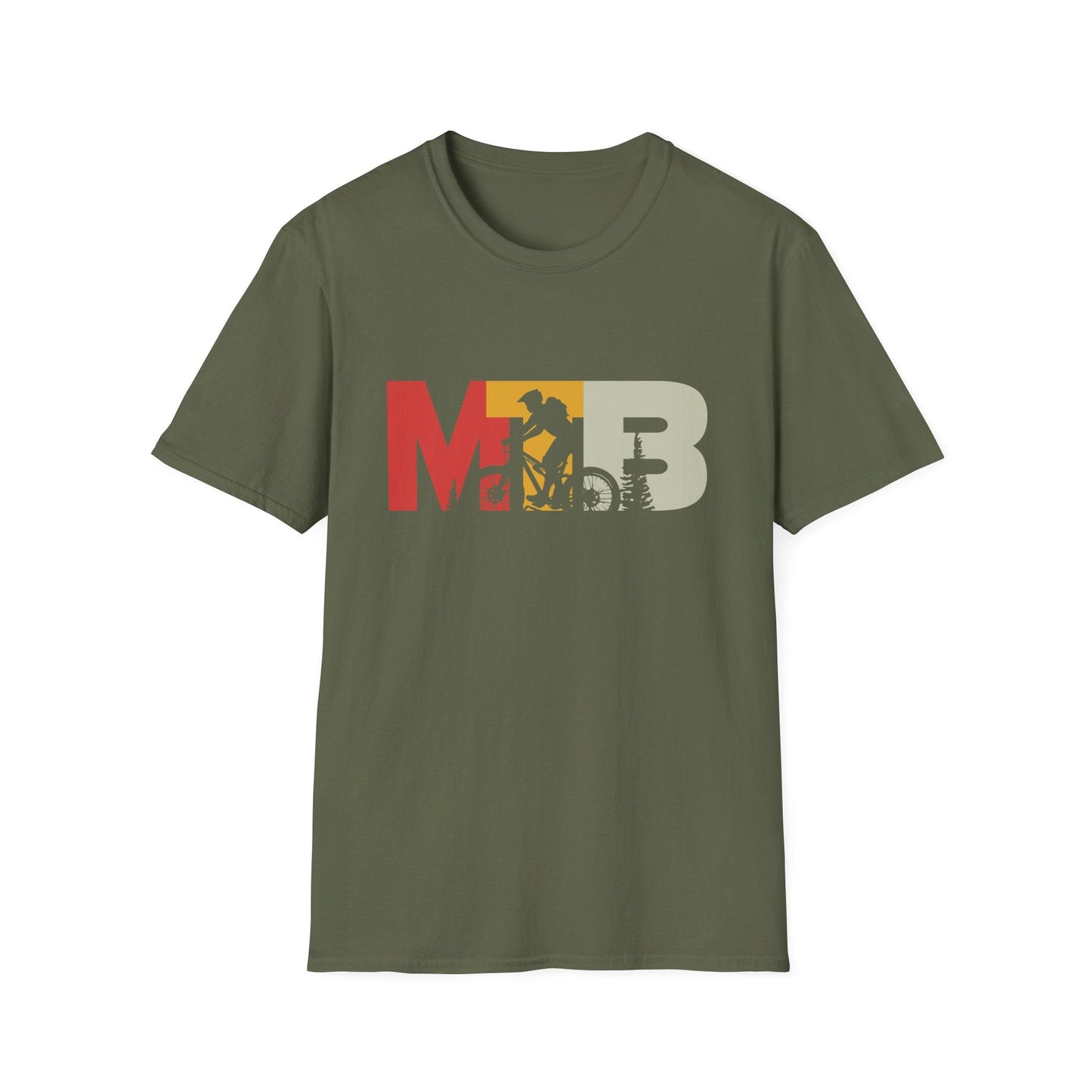 MTB Typography Silhouette