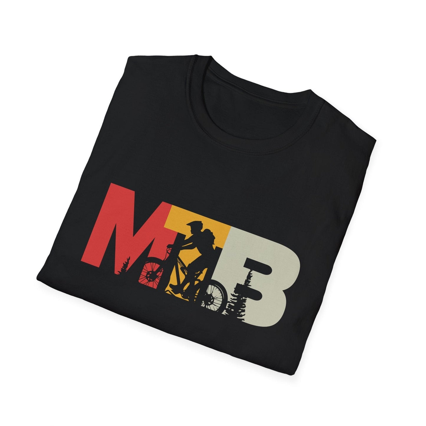 MTB Typography Silhouette