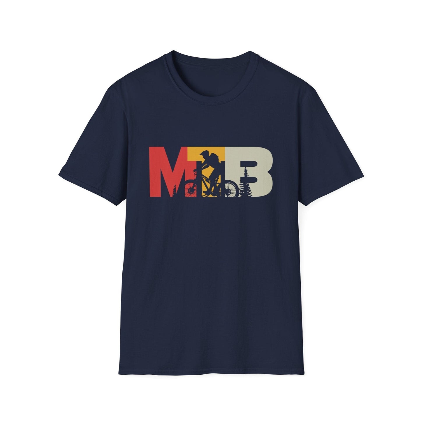 MTB Typography Silhouette