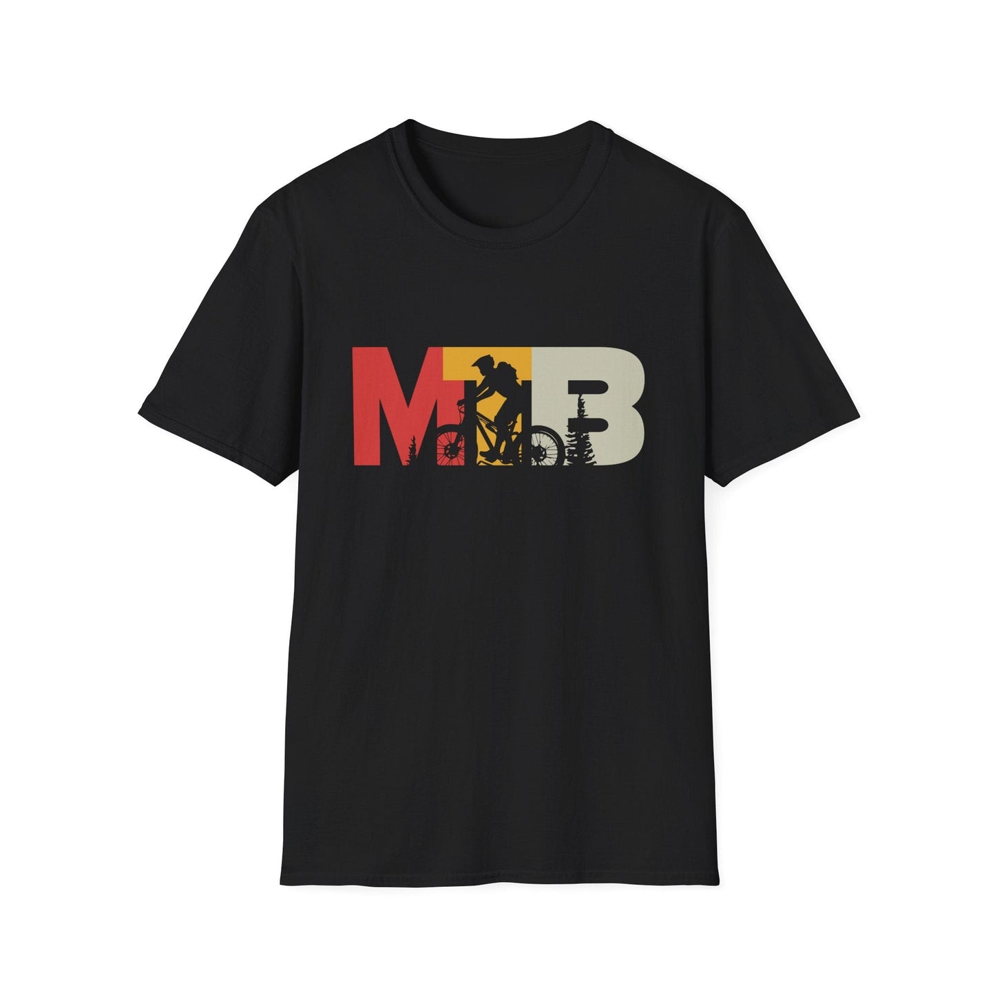 MTB Typography Silhouette