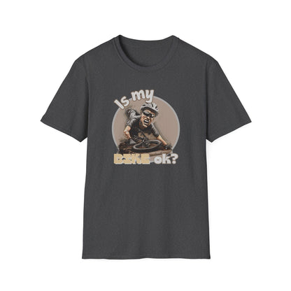 "Is My Bike OK?" Mountain Biker T-Shirt