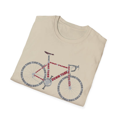 Road Bike Anatomy T-Shirt