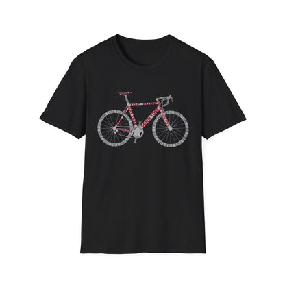 Road Bike Anatomy T-Shirt