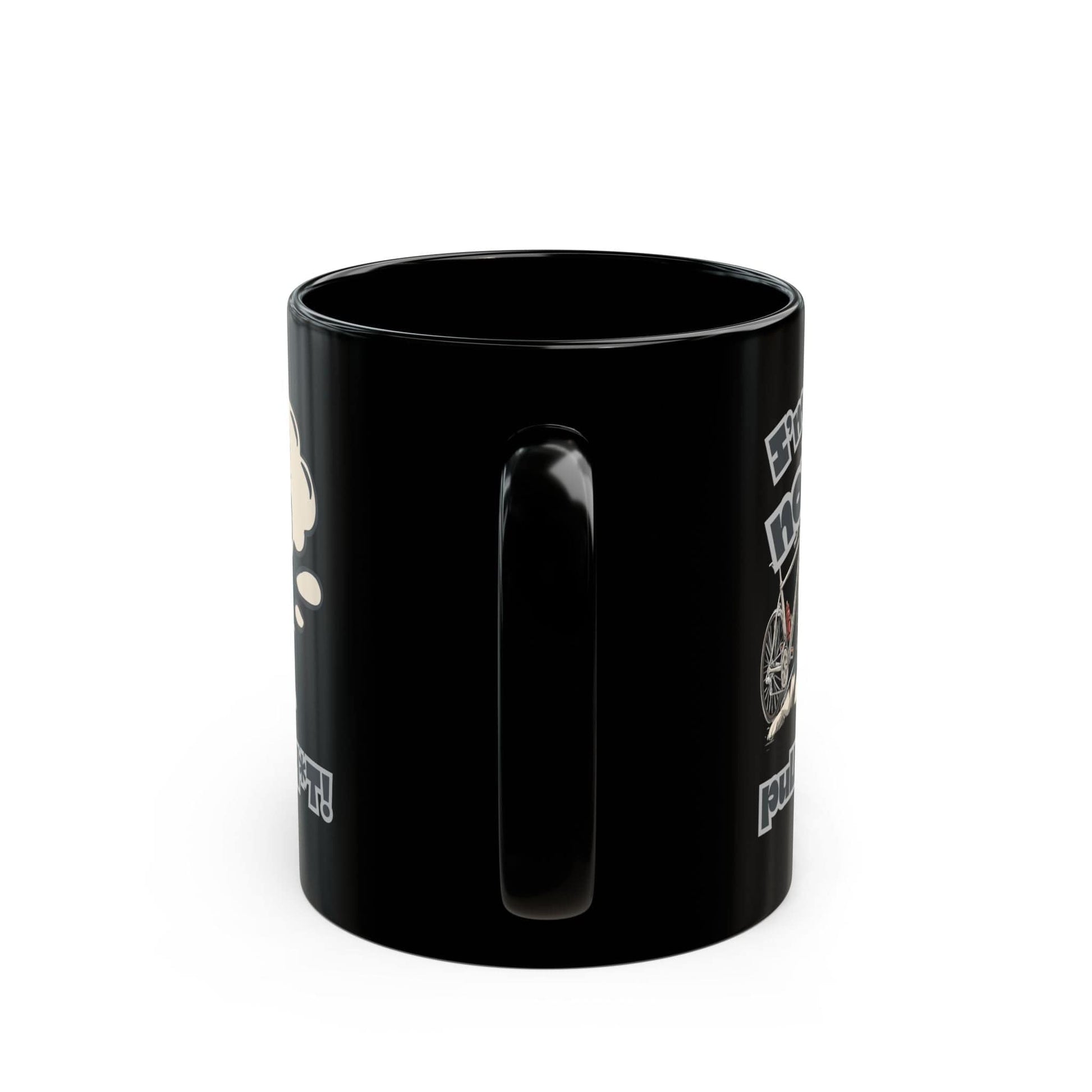 "I'm Not Pulling" Husky Cyclist Mug - Chainline Collective