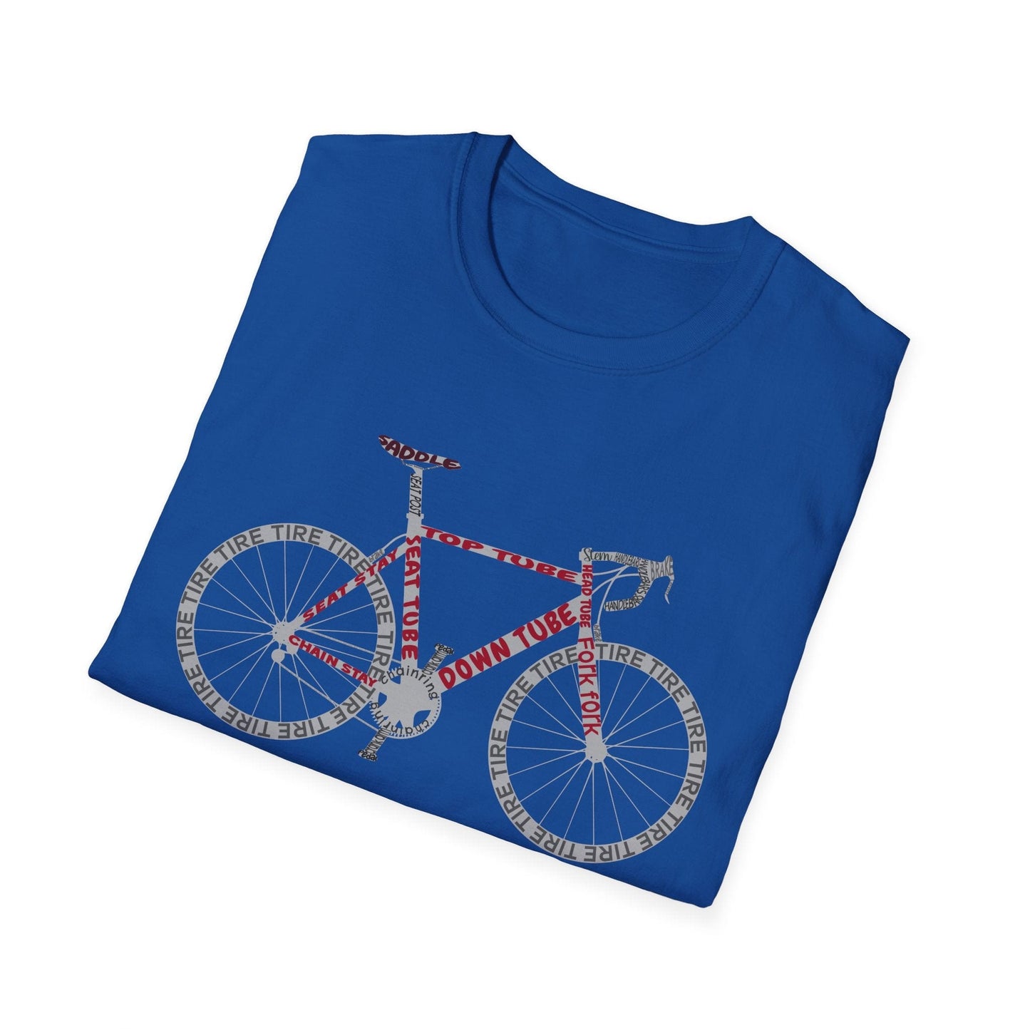 Road Bike Anatomy T-Shirt