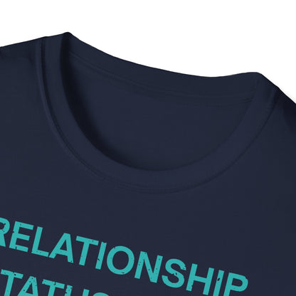 Relationship Status: Committed To My Bike | Funny Cycling T-Shirt, Cyclist Gift