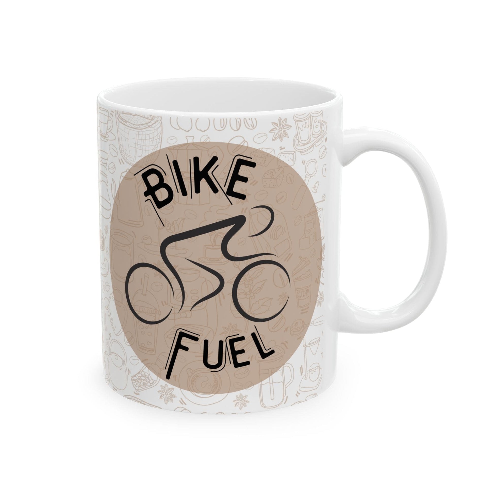 "Bike Fuel" coffee mug - Fuel Your Ride! - Chainline Collective