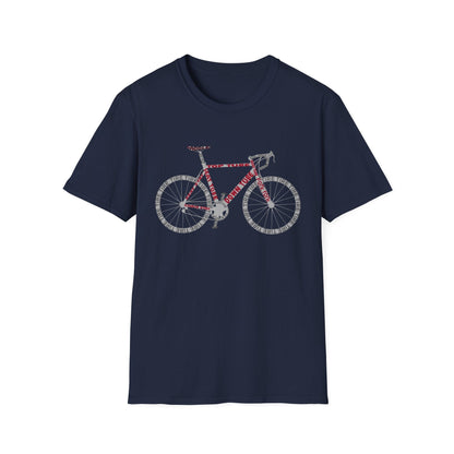 Road Bike Anatomy T-Shirt
