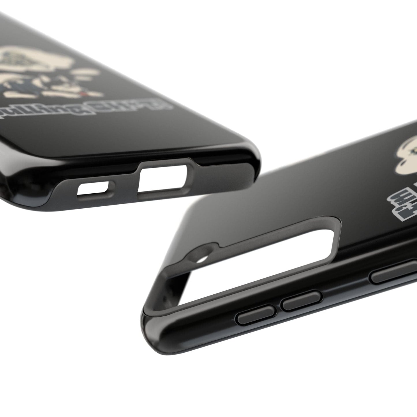 "I'm Not Pulling" Husky Cyclist Phone Case