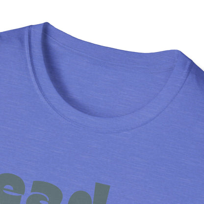 "Lead Dog Energy" Cool Husky Dog Cycling Graphic Tee | Unisex Heavy Cotton Tee
