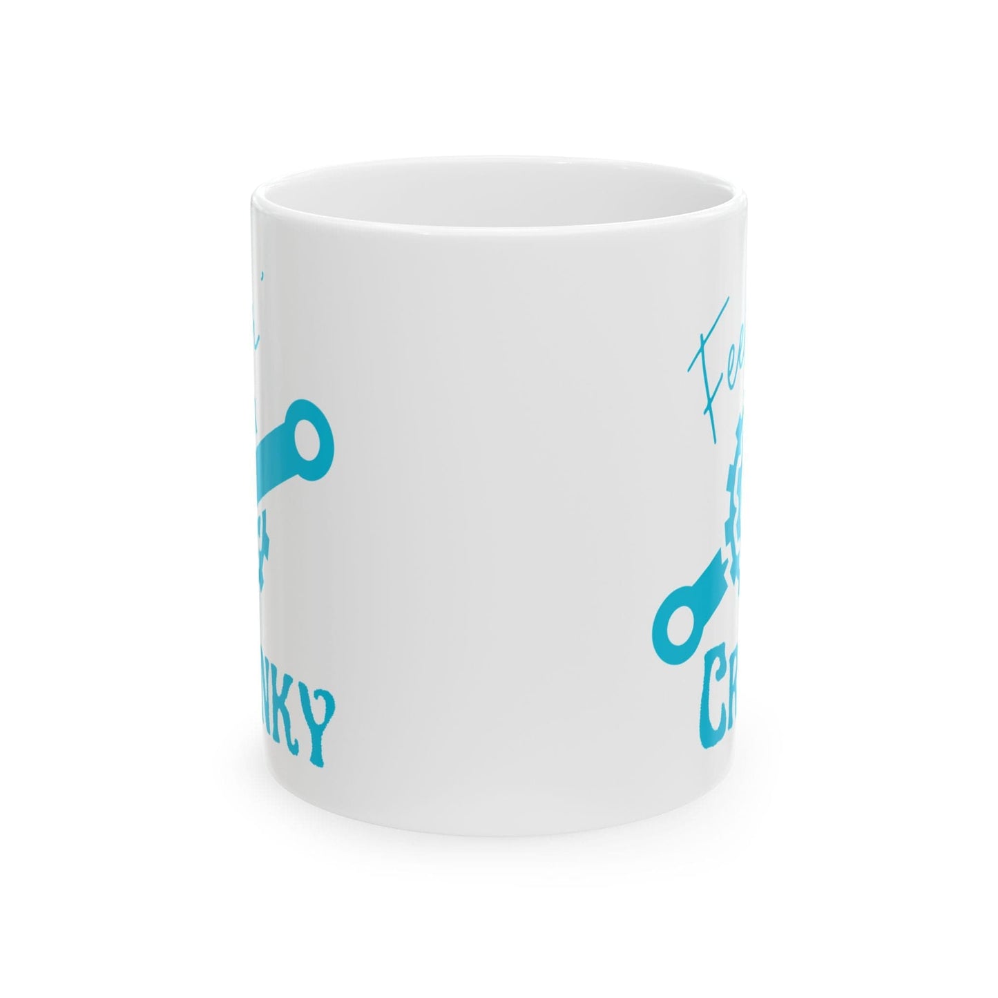 "Feelin' Cranky" Cyclist Coffee Mug - Chainline Collective