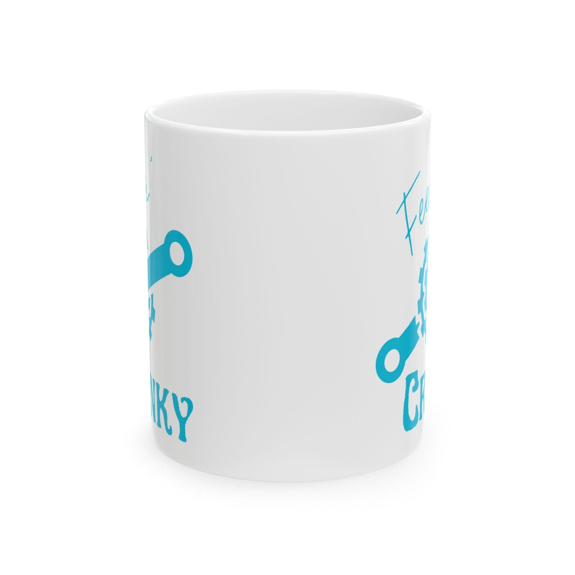 "Feelin' Cranky" Cyclist Coffee Mug - Chainline Collective