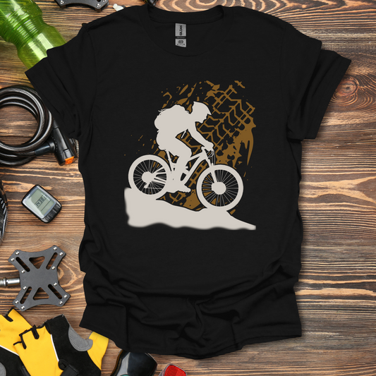 Mountain Bike Tread Silhouette