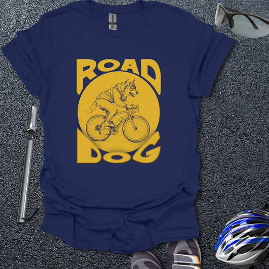"Road Dog" - Cycling Husky