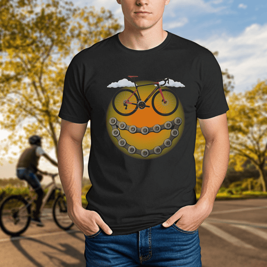 Smiley Bike Tee - Chainline Collective