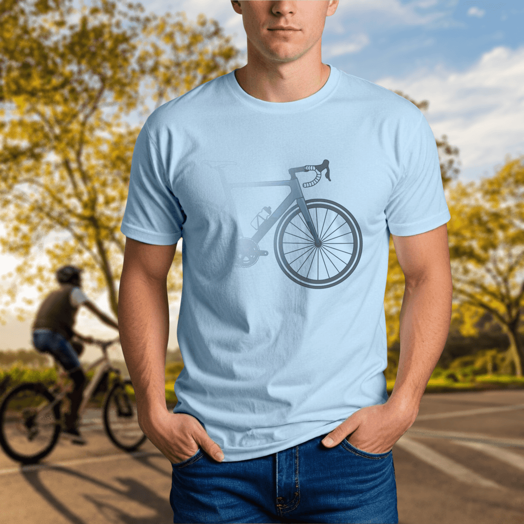 Road Bike, Clipped Tee - Chainline Collective