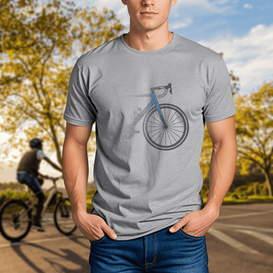 Road Bike, Clipped Tee - Chainline Collective