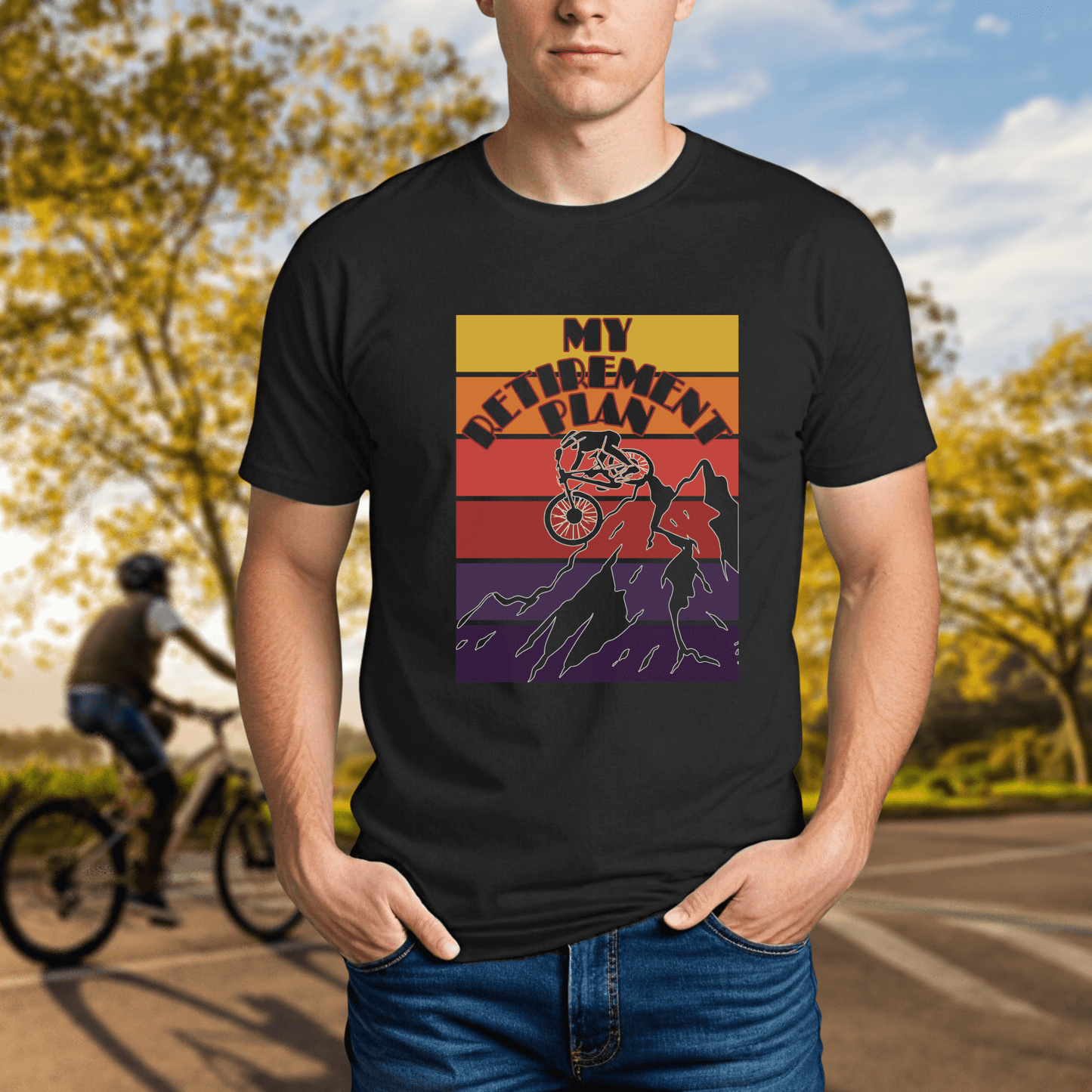 My Retirement Plan Tee, MTB Version - Chainline Collective
