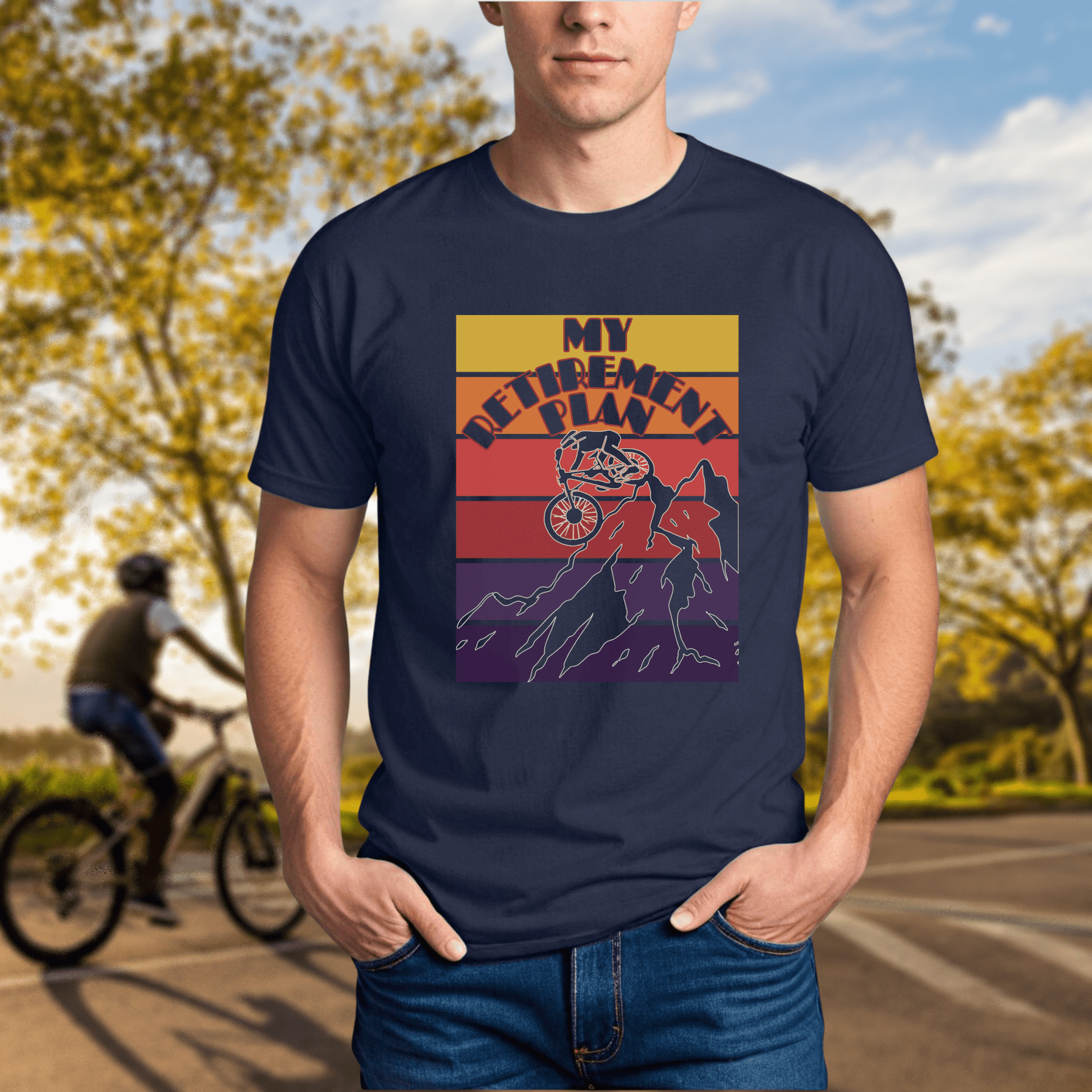 My Retirement Plan Tee, MTB Version - Chainline Collective