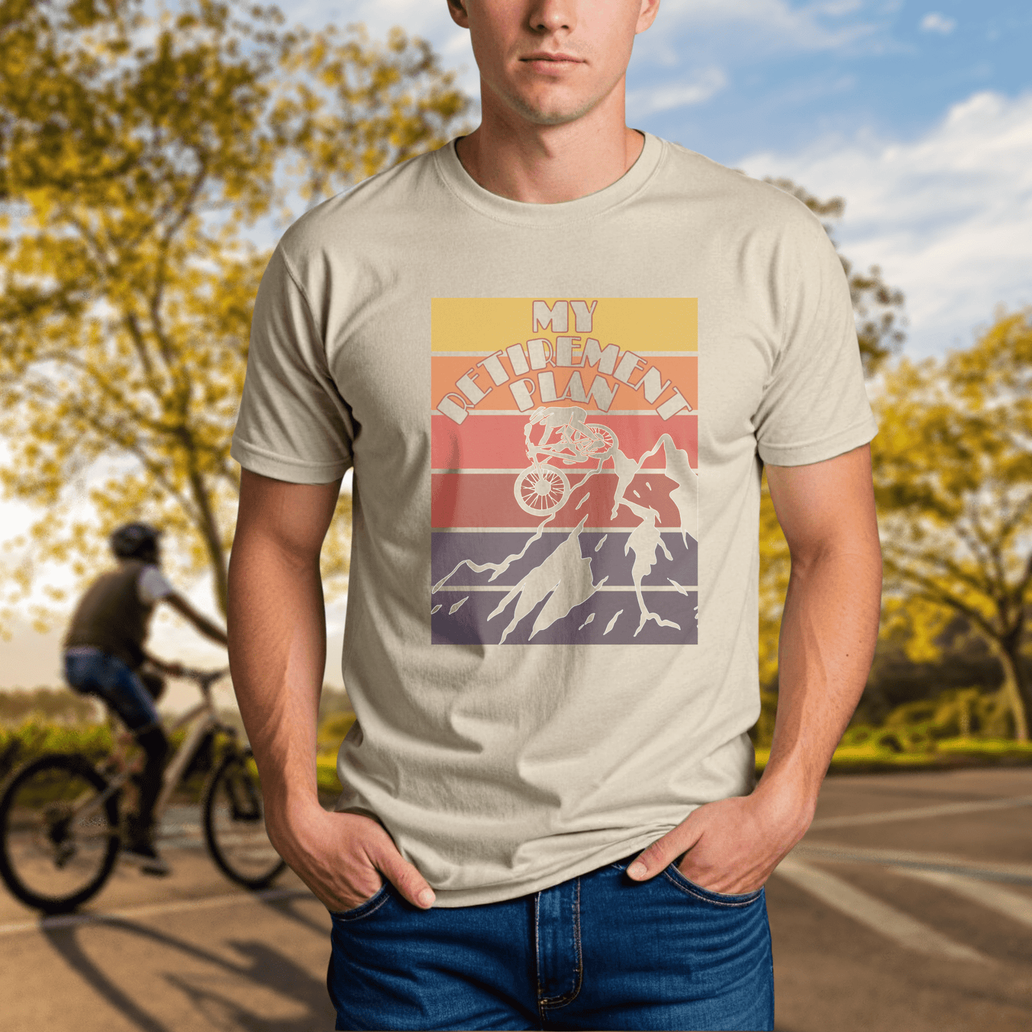 My Retirement Plan Tee, MTB Version - Chainline Collective