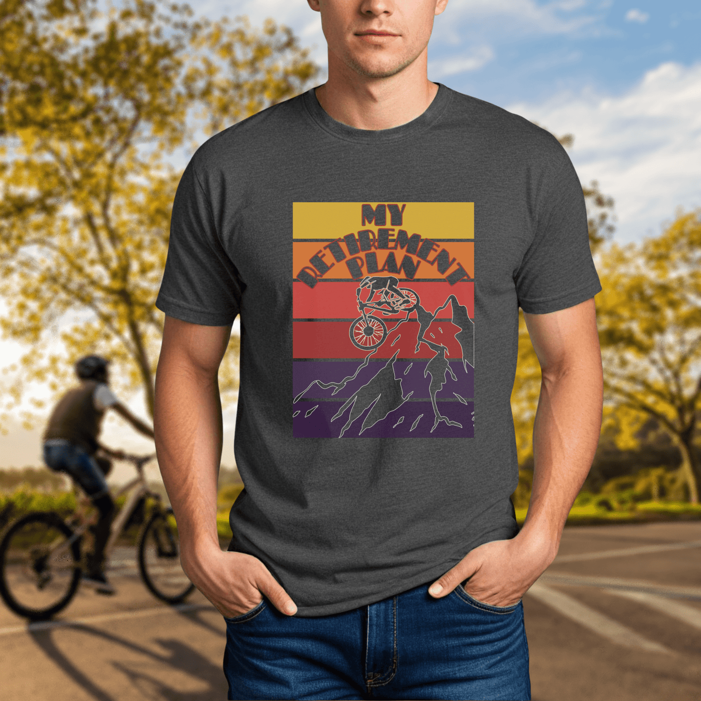 My Retirement Plan Tee, MTB Version - Chainline Collective
