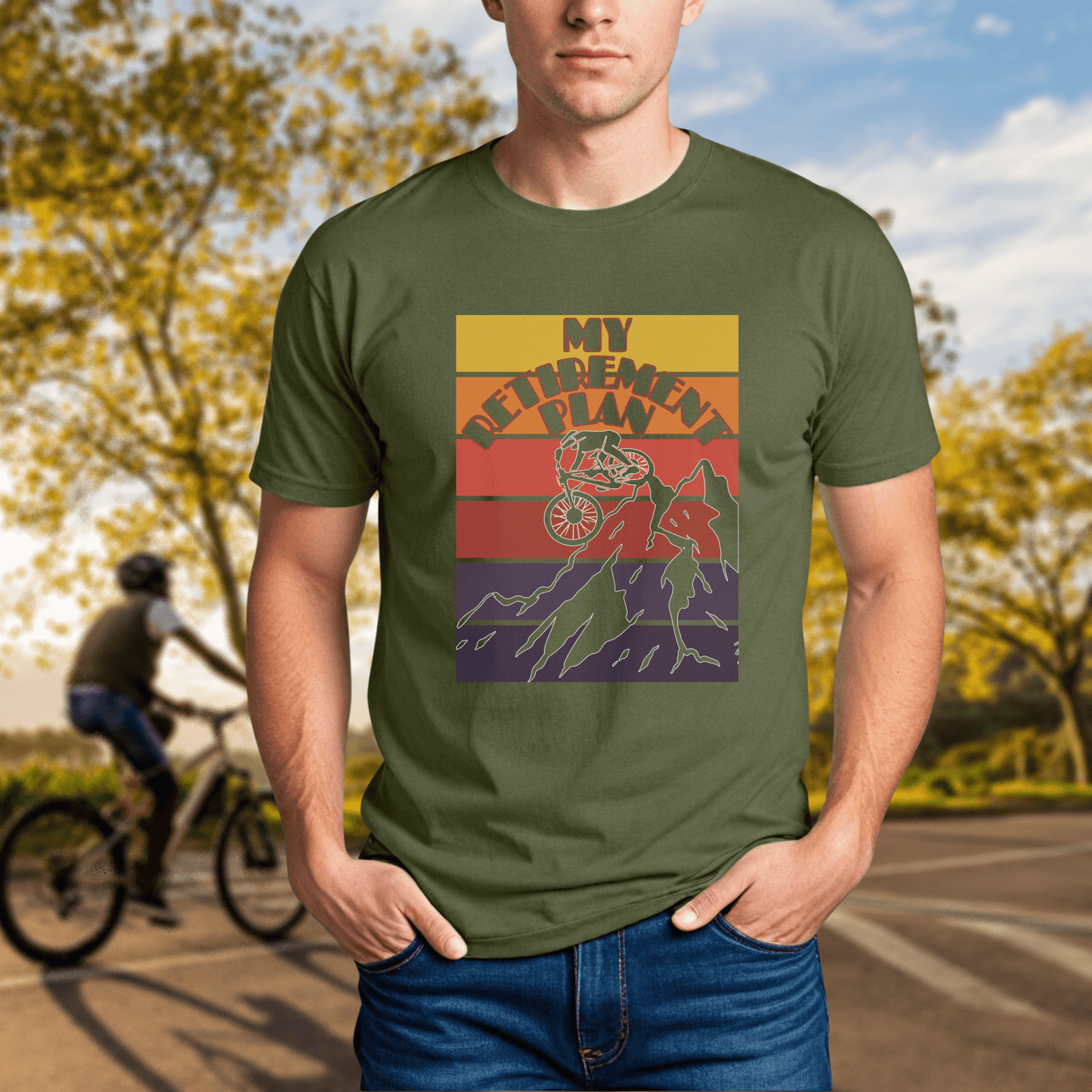 My Retirement Plan Tee, MTB Version - Chainline Collective