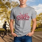 Bike Typography Art Tee - Chainline Collective