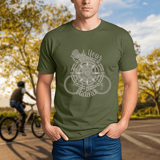 Find Your Cadence Mandala Tee - Chainline Collective
