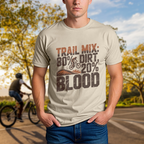 Trail Mix: 80% Dirt, 20% Blood Tee - Chainline Collective