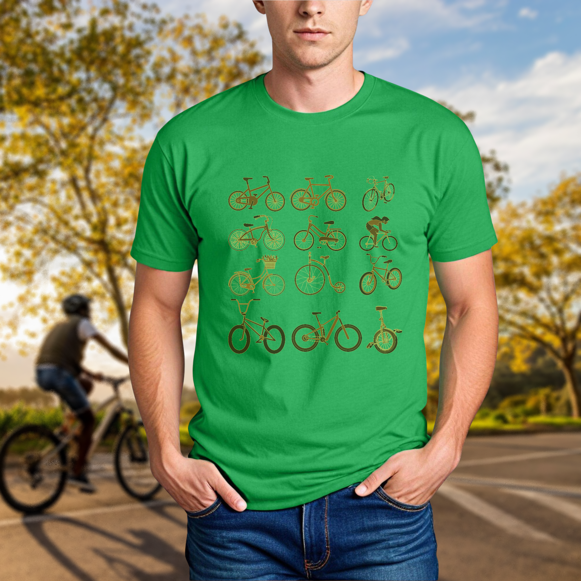 Bicycle Collage Tee - Chainline Collective