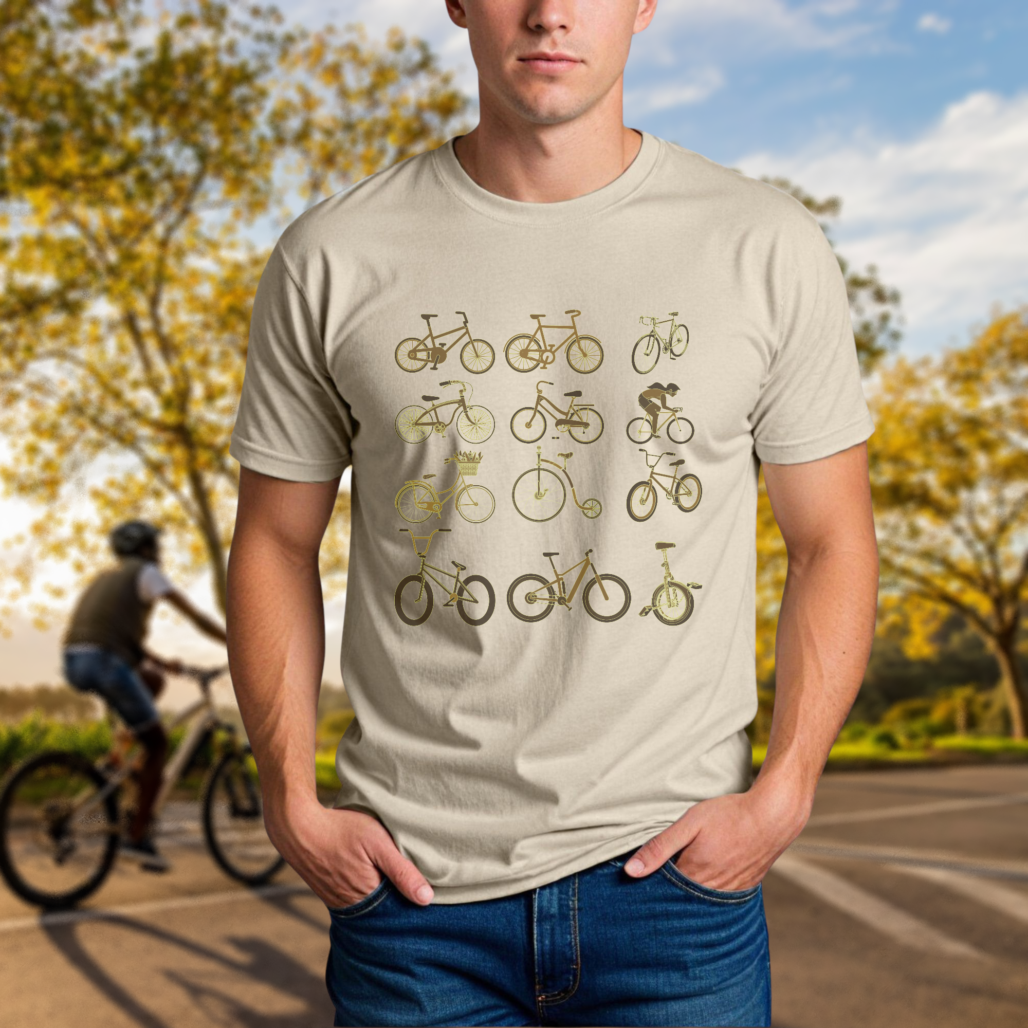 Bicycle Collage Tee - Chainline Collective