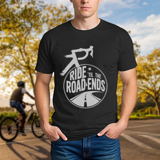 Ride 'Til the Road Ends Tee - Chainline Collective