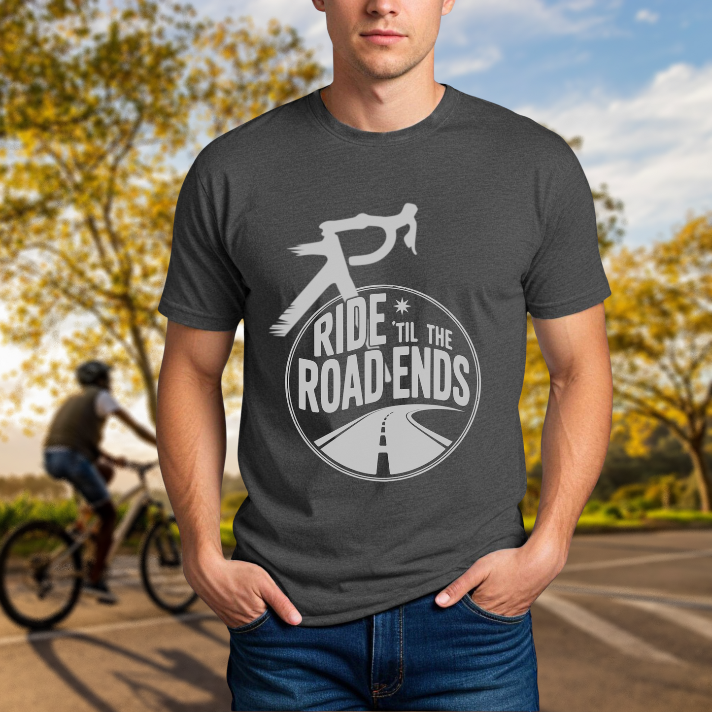 Ride 'Til the Road Ends Tee - Chainline Collective