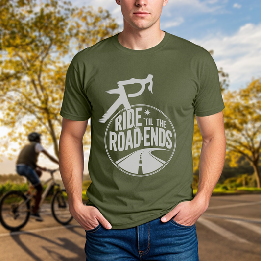Ride 'Til the Road Ends Tee - Chainline Collective