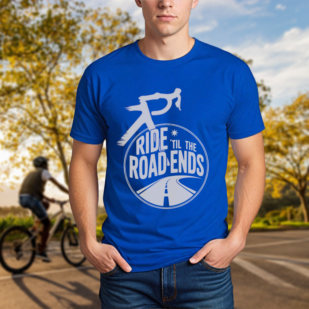 Ride 'Til the Road Ends Tee - Chainline Collective